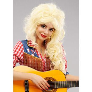 Struts Fancy Dress Womens Long Blonde Dolly Parton Style Wig Struts Fancy Dress Womens Long Blonde Dolly Parton Style Wig