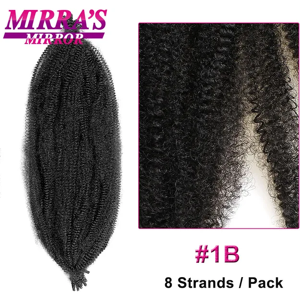 Does Not Apply Kinky Twist Marley Braiding Crochet Hair Synthetic Pre-Separated Springy Afro Does Not Apply Kinky Twist Marley Braiding Crochet Hair Synthetic Pre-Separated Springy Afro