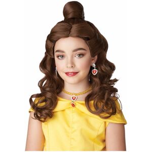 California Costume Collections Beauty Princess Storybook Brown Curl Book Week Girls Costume Wig With Top Knot California Costume Collections Beauty Princess Storybook Brown Curl Book Week Girls Costume Wig With Top Knot
