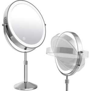 Tushengtu Makeup Mirror With Lights And 10x Magnifying Led Rechargeable, 360° Tushengtu Makeup Mirror With Lights And 10x Magnifying Led Rechargeable, 360°