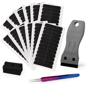 Ehdis Hair Extension Tapes With Tweezers And Scraper For Remove Tapes, 144pcs P Ehdis Hair Extension Tapes With Tweezers And Scraper For Remove Tapes, 144pcs P