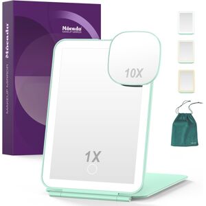Mocado Rechargeable Travel Makeup Mirror With 72 Led Lights, 1x/10x Magnifying Mocado Rechargeable Travel Makeup Mirror With 72 Led Lights, 1x/10x Magnifying
