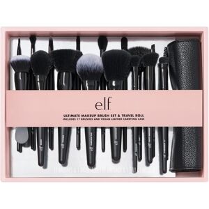 E.L.F. Ultimate Makeup Brush Set & Travel Roll, 17-Piece Brush Kit, Brushes For E.L.F. Ultimate Makeup Brush Set & Travel Roll, 17-Piece Brush Kit, Brushes For