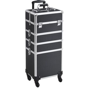 Ukmart365 Makeup Train Case 5 In 1 Vanity Cosmetology Case Cosmetic Storage Case On Wheels Ukmart365 Makeup Train Case 5 In 1 Vanity Cosmetology Case Cosmetic Storage Case On Wheels