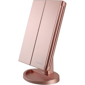 Deweisn Lighted Vanity Makeup Mirror With 3x/2x/1x Magnification, 21 Led Lights Deweisn Lighted Vanity Makeup Mirror With 3x/2x/1x Magnification, 21 Led Lights