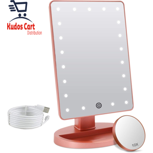 Does Not Apply Makeup Vanity Mirror With Led Lights Detachable 10x Magnification Touch Sensor Does Not Apply Makeup Vanity Mirror With Led Lights Detachable 10x Magnification Touch Sensor