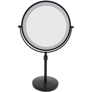 .Lighted Makeup Mirror 22cm Adjustable Height Double Sided Magnifying Vanity .Lighted Makeup Mirror 22cm Adjustable Height Double Sided Magnifying Vanity