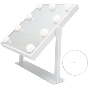 Makeup Mirror With 9 Led Lights Cosmetic Mirror 3 Color Mode Lighting Mirror Dy9 Makeup Mirror With 9 Led Lights Cosmetic Mirror 3 Color Mode Lighting Mirror Dy9