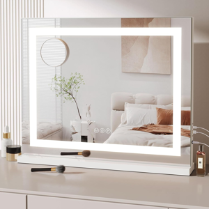 Does Not Apply Hollywood Led Vanity Mirror 58x48cm – Dimmable 3-Colour Light Up Does Not Apply Hollywood Led Vanity Mirror 58x48cm – Dimmable 3-Colour Light Up