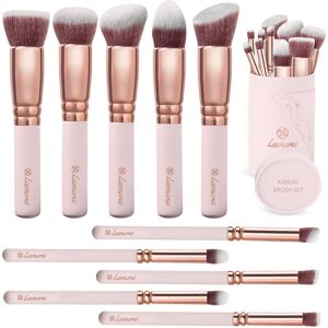 Lamora Kabuki Makeup Brush Set - For Foundation Powder Blush Concealer Contour - Per... Lamora Kabuki Makeup Brush Set - For Foundation Powder Blush Concealer Contour - Per...