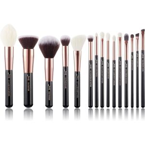 Jessup 15pcs Rose Gold/black Professional Makeup Brushes Set Make Up Brush Tool Jessup 15pcs Rose Gold/black Professional Makeup Brushes Set Make Up Brush Tool