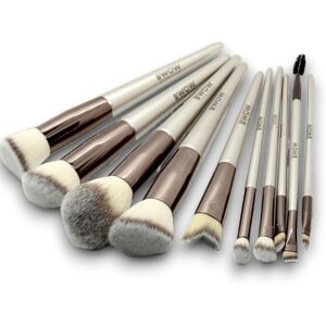 Bwow Cosmetics Premium Makeup Brushes 10pcs Vegan Makeup Brush Set With Travel Friendly Vegan Bwow Cosmetics Premium Makeup Brushes 10pcs Vegan Makeup Brush Set With Travel Friendly Vegan