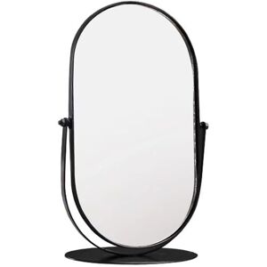 Hosoncovy Desktop Mirror With Stand,Metal Frame Tabletop Cosmetic Vanity Makeup Small Mir Hosoncovy Desktop Mirror With Stand,Metal Frame Tabletop Cosmetic Vanity Makeup Small Mir
