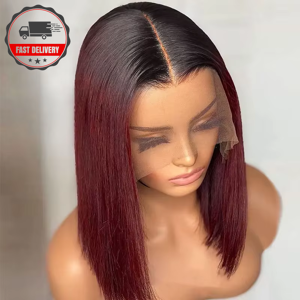 Does Not Apply 1b/99j Burgundy Short Straight Bob Human Hair Wigs Brazilian Lace Front Human Ha Does Not Apply 1b/99j Burgundy Short Straight Bob Human Hair Wigs Brazilian Lace Front Human Ha
