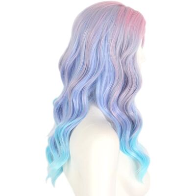 Stfantasy Ombre Dirty Pink Women Wigs Long Natural Curly Layered Synthetic Hair Stfantasy Ombre Dirty Pink Women Wigs Long Natural Curly Layered Synthetic Hair