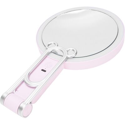 _pink Lighted Magnifying Makeup Mirror Double Sided 1x 30x Led Mirror Usb _pink Lighted Magnifying Makeup Mirror Double Sided 1x 30x Led Mirror Usb