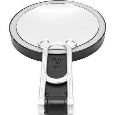 _black Lighted Magnifying Makeup Mirror Double Sided 1x 30x Led Mirror Usb _black Lighted Magnifying Makeup Mirror Double Sided 1x 30x Led Mirror Usb