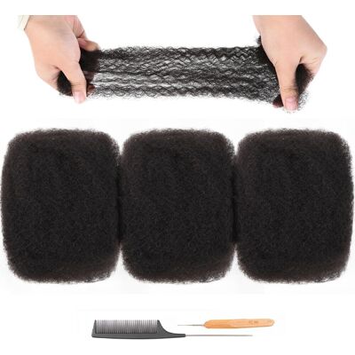 Originea Afro Kinky Curly Human Hair Bulk For Dreadlocks And Twist Braiding 100 Originea Afro Kinky Curly Human Hair Bulk For Dreadlocks And Twist Braiding 100