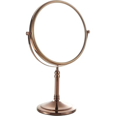 Bgl Rose Gold 8 Inch Double-Sided Makeup Mirror – 1x & 3x Magnification, Stan Bgl Rose Gold 8 Inch Double-Sided Makeup Mirror – 1x & 3x Magnification, Stan