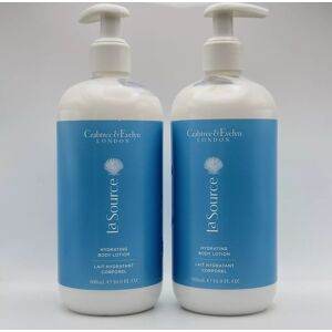 2 X Crabtree & Evelyn La Source Hydrating Body Lotion 500ml Jumbo Duo 2 X Crabtree & Evelyn La Source Hydrating Body Lotion 500ml Jumbo Duo