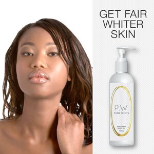 Pure White Whitening Body Oil Stops Pigmentation Dark Patches Melasma Fair Pure White Whitening Body Oil Stops Pigmentation Dark Patches Melasma Fair