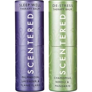 Scentered Sleep Well & De-Stress Aromatherapy Essential Oils Balm Gift Set - Fo Scentered Sleep Well & De-Stress Aromatherapy Essential Oils Balm Gift Set - Fo
