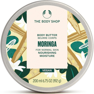 The Body Shop Moringa Body Butter (1x 200ml), Rich Nourishing Body Cream For Dry Skin, 96h Moi The Body Shop Moringa Body Butter (1x 200ml), Rich Nourishing Body Cream For Dry Skin, 96h Moi