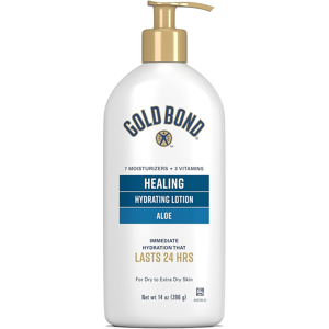 Gold Bond Ultimate Healing Skin Therapy Lotion For Dry Skin, Aloe, 14 Ounce Pump Gold Bond Ultimate Healing Skin Therapy Lotion For Dry Skin, Aloe, 14 Ounce Pump