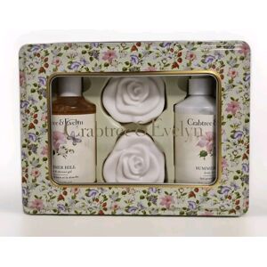 Crabtree & Evelyn Four Pack Summer Hill Gift Set - Ideal Gift For Her / Him Crabtree & Evelyn Four Pack Summer Hill Gift Set - Ideal Gift For Her / Him