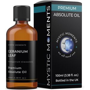 Mystic Moments Geranium Leaf Absolute Oil - 100% Pure - 100ml Mystic Moments Geranium Leaf Absolute Oil - 100% Pure - 100ml