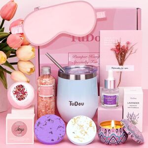 Tudou Birthday Pamper Gifts , Unique Self Care Package Relaxation Spa Bath Set For He Tudou Birthday Pamper Gifts , Unique Self Care Package Relaxation Spa Bath Set For He