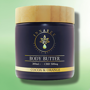 Cbd Body Butter By Innaree - 500mg Cbd Revitalizing Body Butter - 300ml Cbd Body Butter By Innaree - 500mg Cbd Revitalizing Body Butter - 300ml