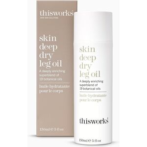 This Works Skin Deep Dry Leg Oil, 150 Ml - Body Oil For Dry Skin - Nourishing B This Works Skin Deep Dry Leg Oil, 150 Ml - Body Oil For Dry Skin - Nourishing B