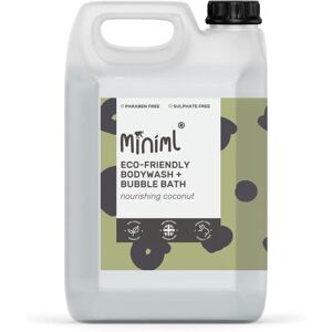 Miniml All Natural Body Wash And Bubble Bath - 5l Refill Moisturising Nourishin Miniml All Natural Body Wash And Bubble Bath - 5l Refill Moisturising Nourishin