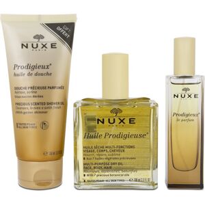 Nuxe Dry Oil 100ml Shower Oil 100ml 30ml Edp Prodigieux Multi-Purpose Set Nuxe Dry Oil 100ml Shower Oil 100ml 30ml Edp Prodigieux Multi-Purpose Set