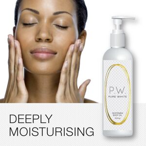 Pure White Whitening Body Oil Deeply Moisturising Nourishing Fair White Skin Pure White Whitening Body Oil Deeply Moisturising Nourishing Fair White Skin