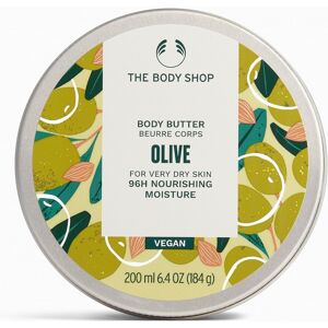 The Body Shop Olive Body Butter (1x 200ml), Moisturiser With Shea Butter Body, The Body Shop Olive Body Butter (1x 200ml), Moisturiser With Shea Butter Body,