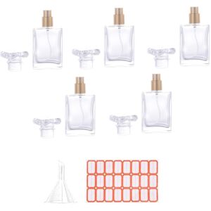 Sodial 3x(5pcs 30ml Bottles Small Atomizer Perfume Bottles Atomizing Spray9047 Sodial 3x(5pcs 30ml Bottles Small Atomizer Perfume Bottles Atomizing Spray9047