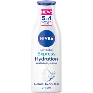 Nivea Body Nivea Express Hydration Body Lotion (250ml), Fast Absorbing Nivea Moisturiser F Nivea Body Nivea Express Hydration Body Lotion (250ml), Fast Absorbing Nivea Moisturiser F