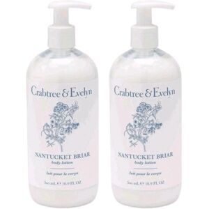 Crabtree & Evelyn Nantucket Briar Body Lotion 500ml Pack Of 2 Moisturising Set Crabtree & Evelyn Nantucket Briar Body Lotion 500ml Pack Of 2 Moisturising Set