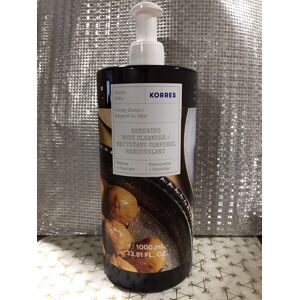 Korres Renewing Body Cleanser Honey Donut 1000ml Mega Size New Korres Renewing Body Cleanser Honey Donut 1000ml Mega Size New