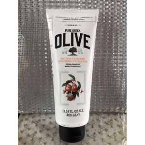 Korres Peach Blossom Olive Body Cream - 400ml Supersize Korres Peach Blossom Olive Body Cream - 400ml Supersize