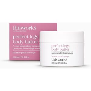 This Works Perfect Legs Body Butter, 200 Ml - Body Lotion With Mood-Boosting Ge This Works Perfect Legs Body Butter, 200 Ml - Body Lotion With Mood-Boosting Ge