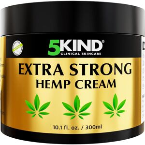 5kind Extra Strong Hemp Cream 300ml - High Strength Hemp Oil And Arnica Cream - 5kind Extra Strong Hemp Cream 300ml - High Strength Hemp Oil And Arnica Cream -