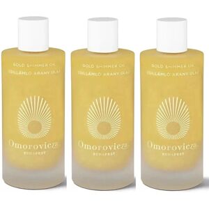 3x Omorovicza Gold Shimmer Oil 30ml - Radiant Glow Luxury Body Oil Set New 3x Omorovicza Gold Shimmer Oil 30ml - Radiant Glow Luxury Body Oil Set New