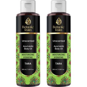 Botanic Rain Ayurveda Unscented Body Oil After Shower, Natural, Moisturizing & Hydrating Org Botanic Rain Ayurveda Unscented Body Oil After Shower, Natural, Moisturizing & Hydrating Org
