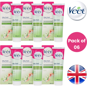 Veet Sensitive Hair Removal Cream - 3x100ml - Silky Fresh - Hair Removal Cream Veet Sensitive Hair Removal Cream - 3x100ml - Silky Fresh - Hair Removal Cream