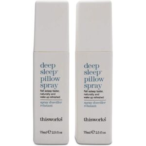 This Works Deep Sleep Pillow Spray Travel Duo 2 X 75ml This Works Deep Sleep Pillow Spray Travel Duo 2 X 75ml