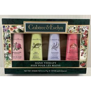 Crabtree & Evelyn Gift Set Hand Therapy Lotion Cream 4 Pc Crabtree & Evelyn Gift Set Hand Therapy Lotion Cream 4 Pc