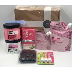 Vikingtreat Relaxation Pamper Kit - Scrub, Butter, Clay Mask, Hair Mask, Lip Balm, Eye Patch Vikingtreat Relaxation Pamper Kit - Scrub, Butter, Clay Mask, Hair Mask, Lip Balm, Eye Patch